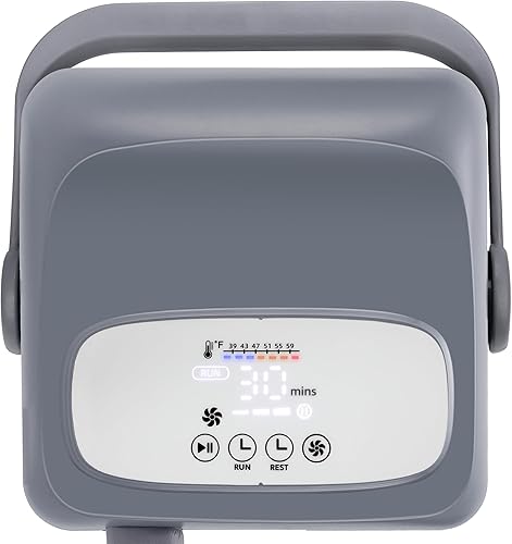 Miniatura 9 de NEHOO Sistema de terapia de frío, máquina de terapia de hielo de bajo ruido, paquete frío de crioterapia continua, almohadilla universal para