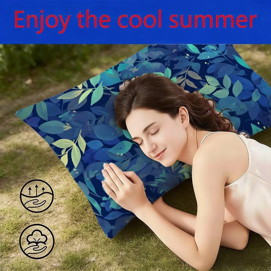 Coussin extérieur imperméable turquoise 60x90cm texture lin x2 pour patio - 4