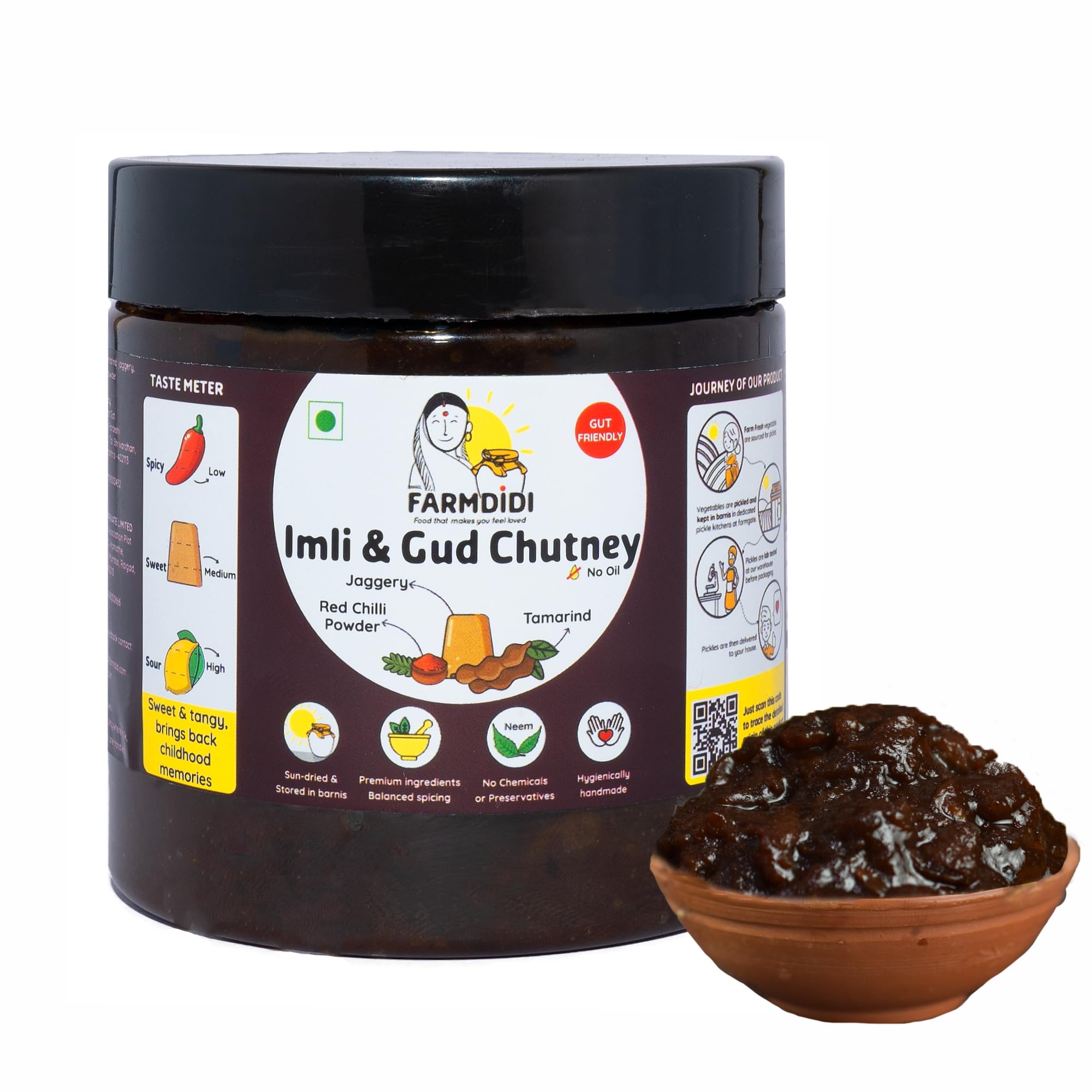 See full amazon price history chart for Farm Didi Imli Chutney With Jaggery (Gud) 325G | Sweet And Tangy Oil Free Imli Paste | Homemade Natural Tamarind Chutney | No Added Sugar Or Preservatives | Imli Sauce Used In Chaat & Cooking Curries Farm Didi Imli Chutney With Jaggery (Gud) 325G | Sweet And Tangy Oil Free Imli Paste | Homemade Natural Tamarind Chutney | No Added Sugar Or Preservatives | Imli Sauce Used In Chaat & Cooking Curries (B0C1NV7356) Amazon Price History, Amazon Price Tracker
