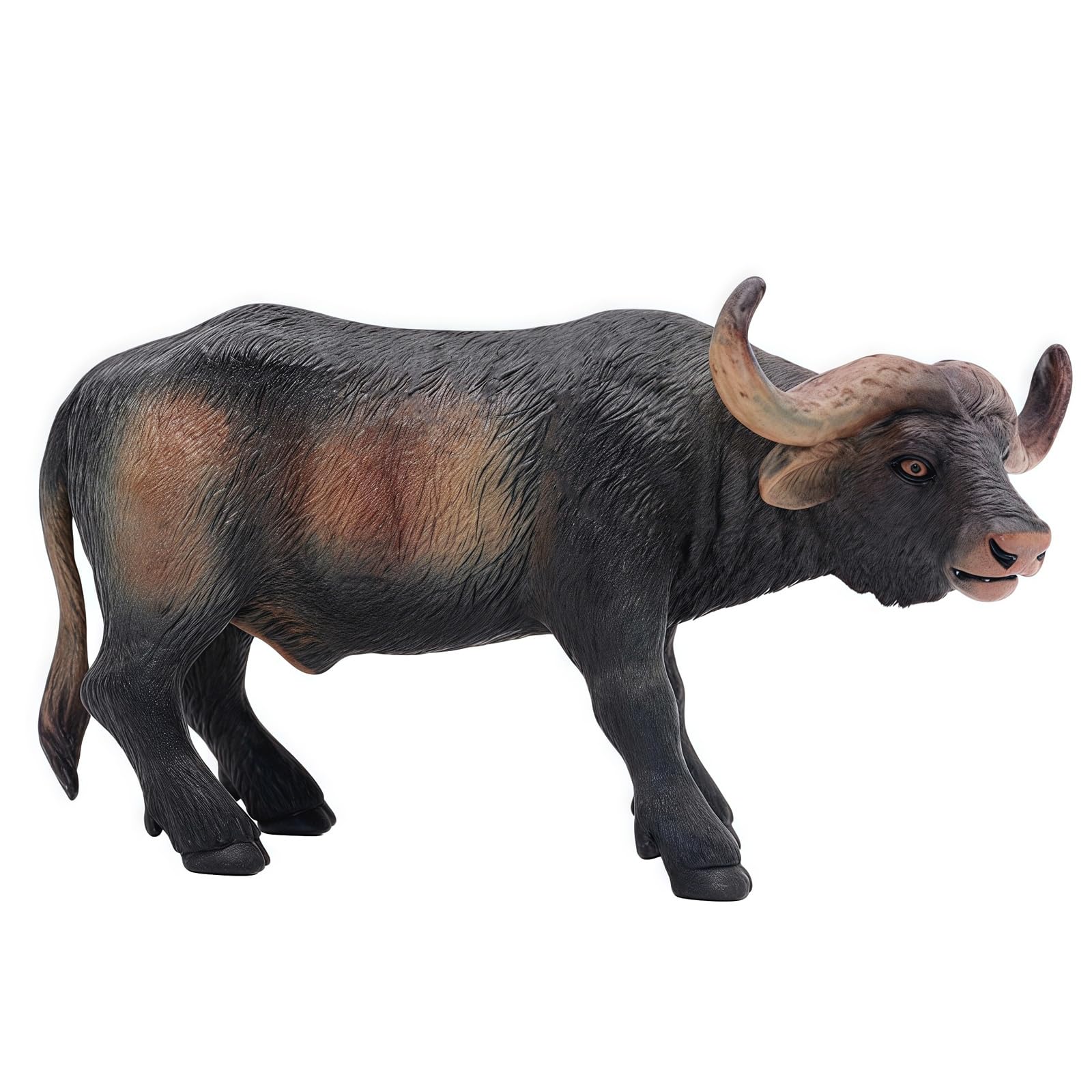 Gemini&Genius Buffalo Toy, Cow Toy for Kids, Animal Figure Wildlife World Action Figure for Nature Science Learning, Realistic Cow Animal Gift for Kids Play.