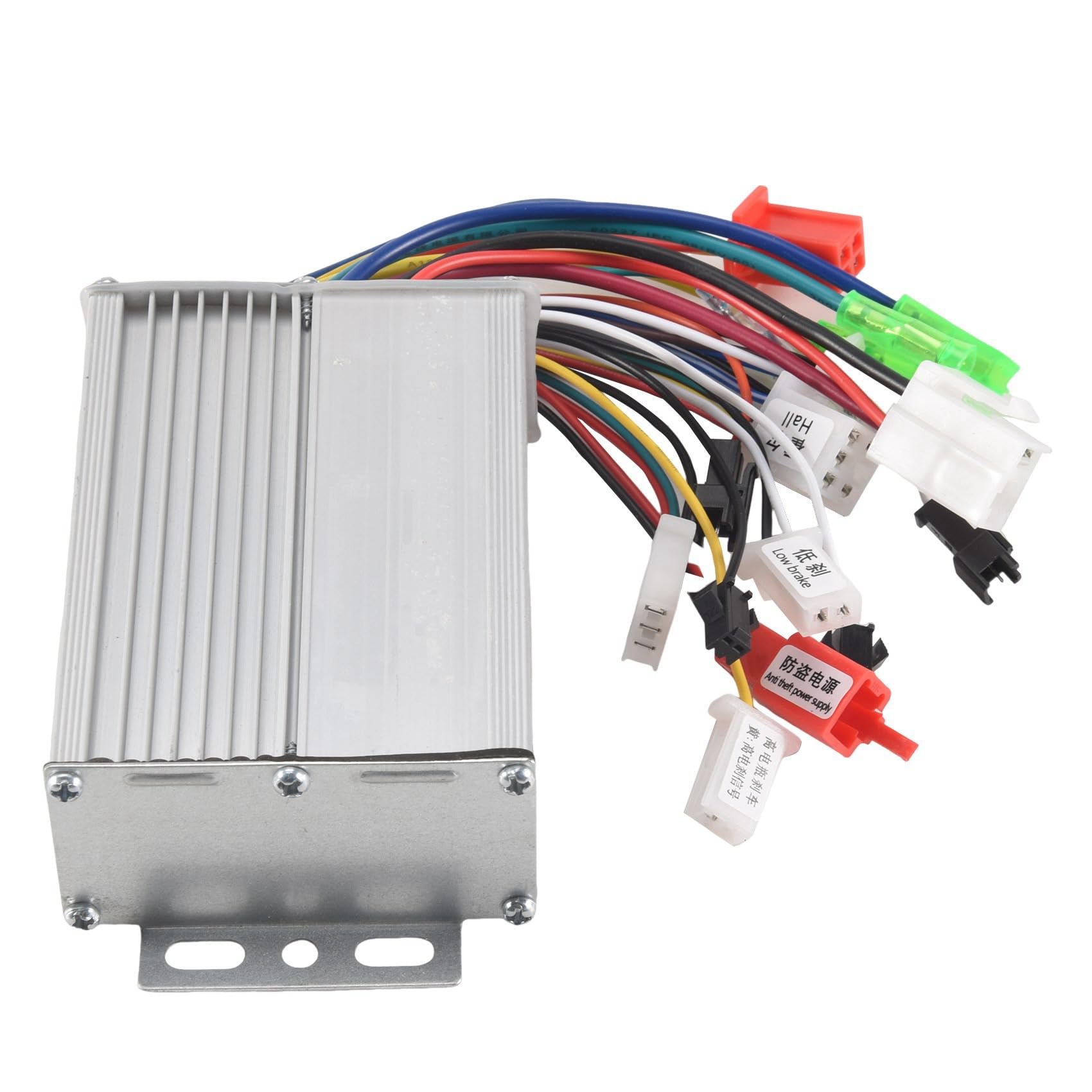 5X Regolatore del Motore della Bici Elettrica 36V/48V 350W12 Regolatore del Motore di CC del Tubo per Il Motorino della Bici Elettrica della Bicicletta Elettrica