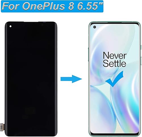 Miniatura 5 de Pantalla LCD compatible con OnePlus 8 IN2013 IN2017 6.55 "Pantalla LCD Asamblea de pantalla táctil con herramientas