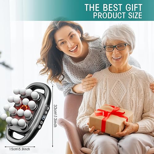 Miniatura 7 de 16-Drive 8-Head Massage Gun Set, 8 Head Massage Gun Deep Tissue, New Upgrade Needsary Massager,Neck Massager, with 16 Massages Heads 3 Modes & 30