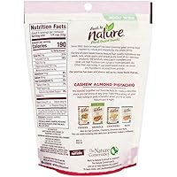 Vista 2 de Back to Nature Trail Mix mezcla de pistacho de almendras sin OMG 9 onzas paquete de 9