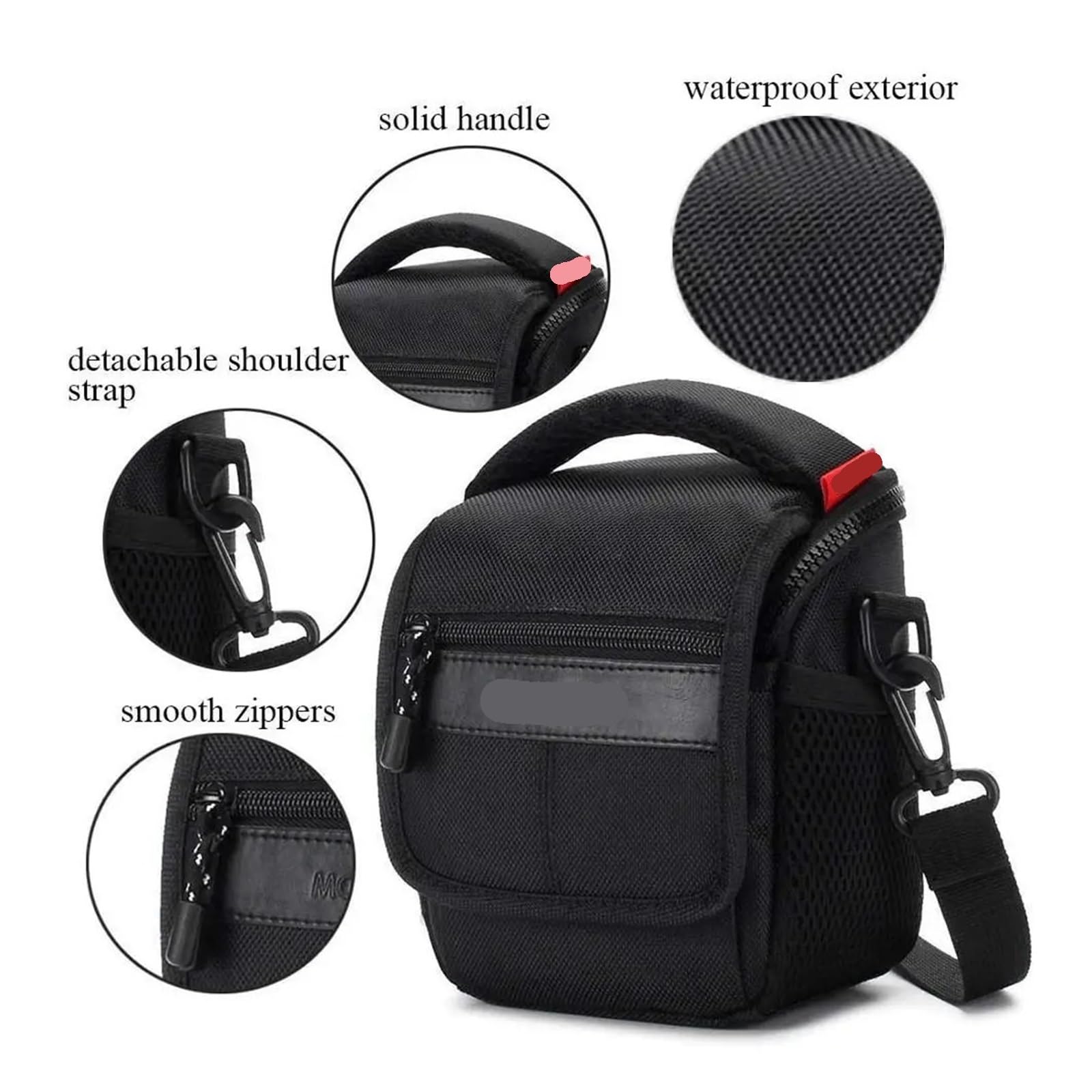 Borsa Fotografica Borsa for fotocamera reflex Borsa a tracolla digitale Borsa for attrezzatura fotografica Micro singola