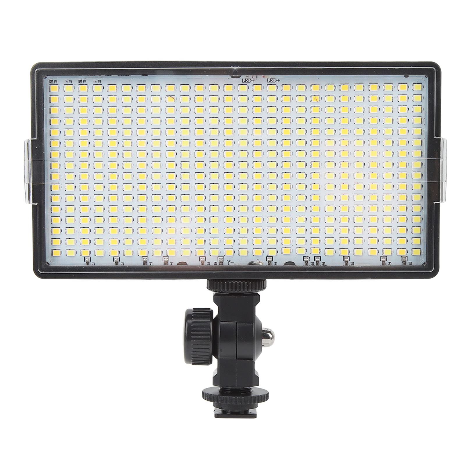 Cryfokt LED Video Light, 30W 416pcs LED Camera Light, Multi-Angle Adjustable Photography Lighting Fill Lamp, On Camera LED Video Light Panel for Live Broadcast Photo Video Conference