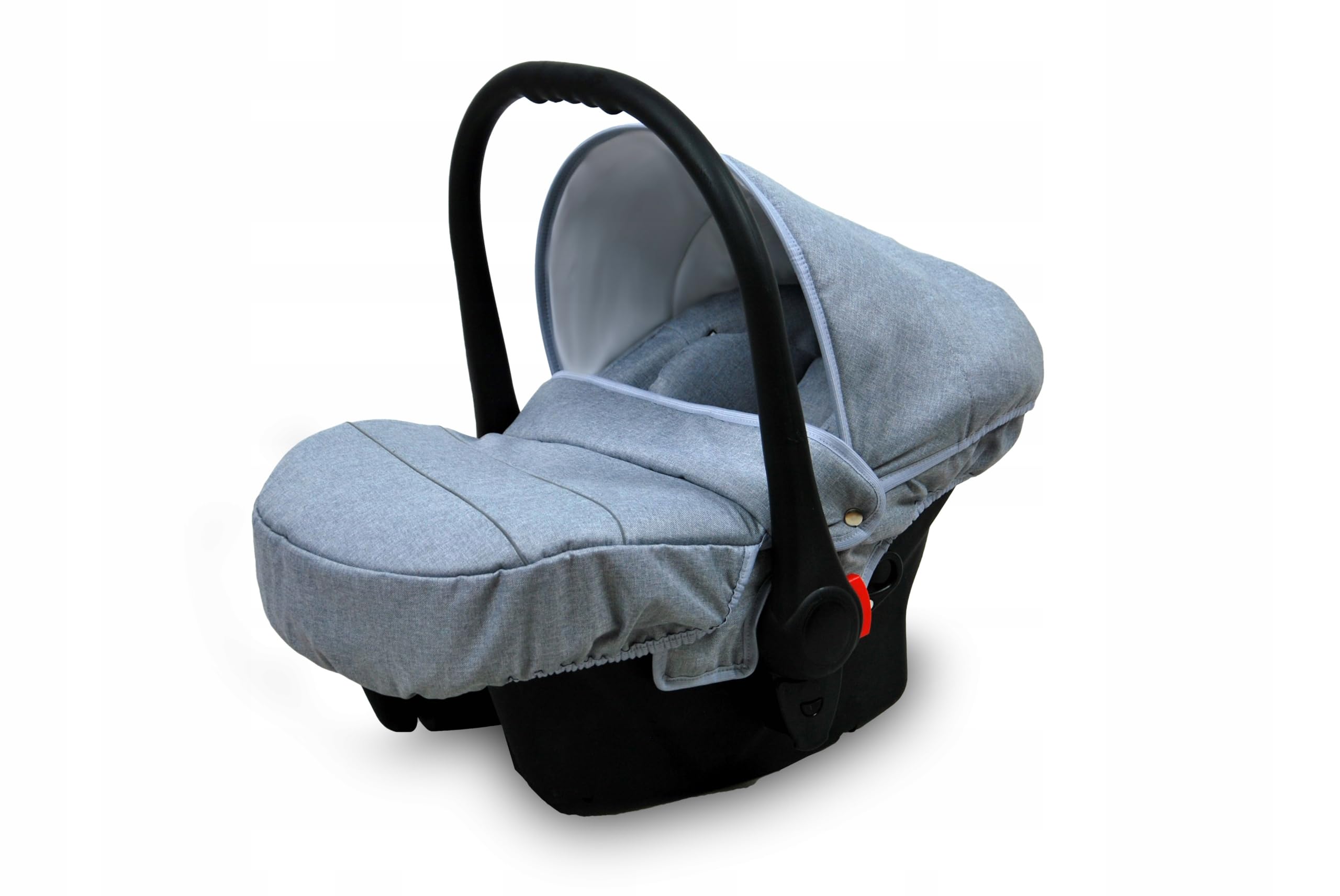 BabyLux® Wózek dziecięcy kompletny zestaw 4 w 1 - Aspero - w tym gondola dla niemowląt, wędka, fotelik samochodowy, podstawa ISOFIX - system kombinowany dla niemowląt, z torbą do przewijania itp.