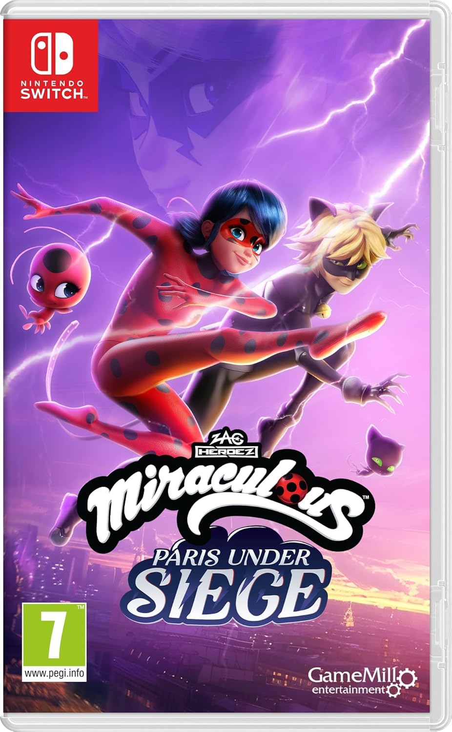 Miraculous 2: Paris Under Siege Nintendo Switch Console Adventure NS Video Game