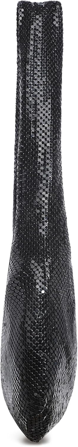 Metallic Evening Bag Small Bling Sparkly Sequin Clutch Purses for Women Dressy Wedding Party Formal Events - Image 4