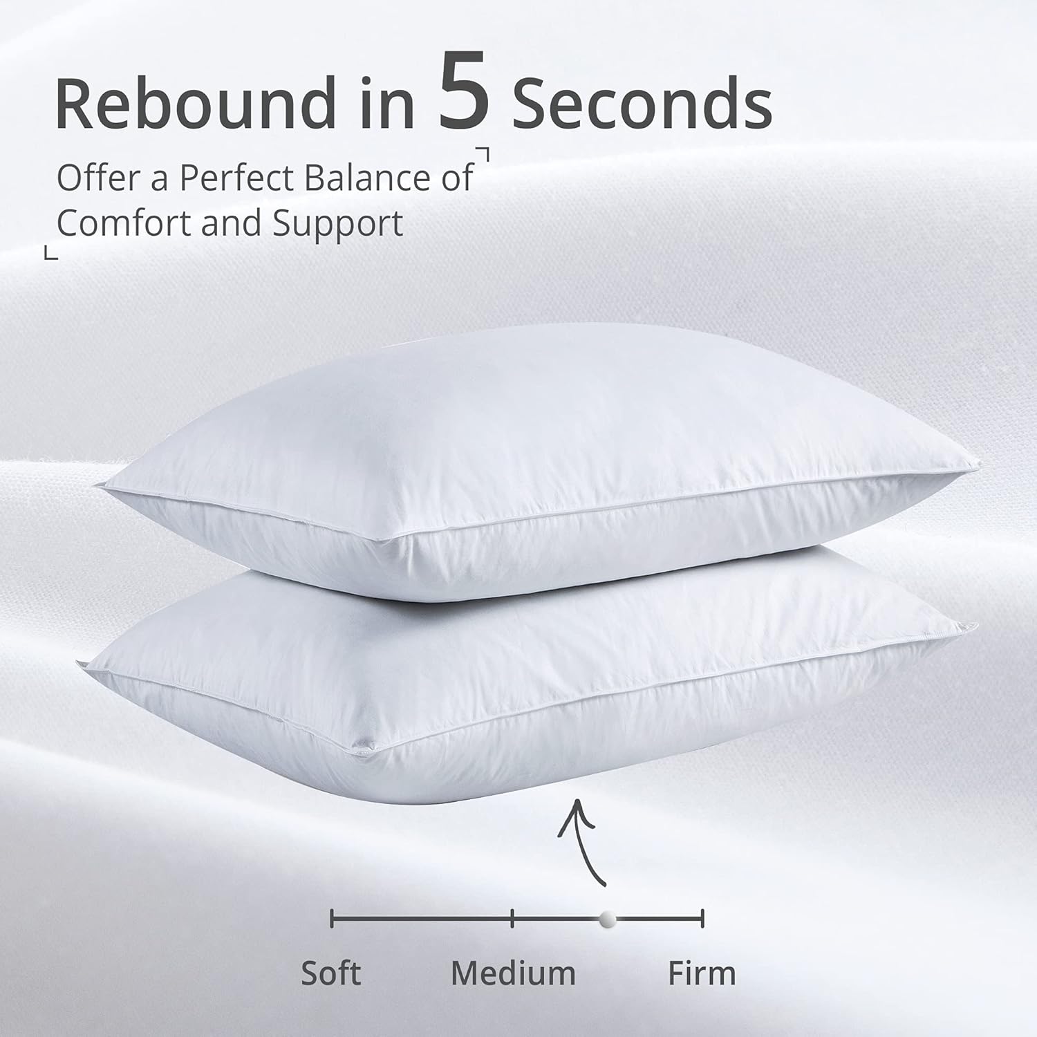 duck down feather pillows