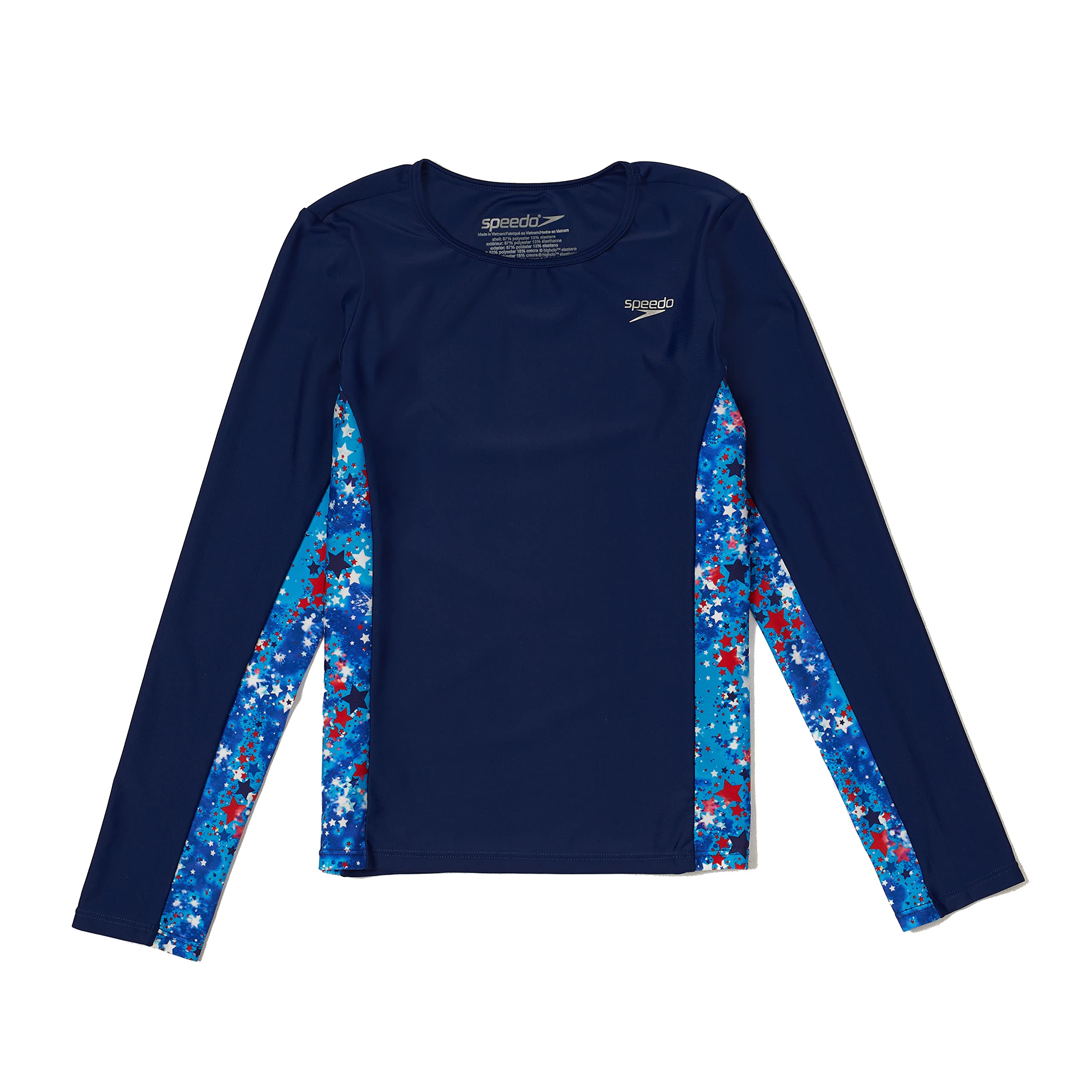 Speedo Girl's Uv Swim Shirt Long Sleeve Rashguard