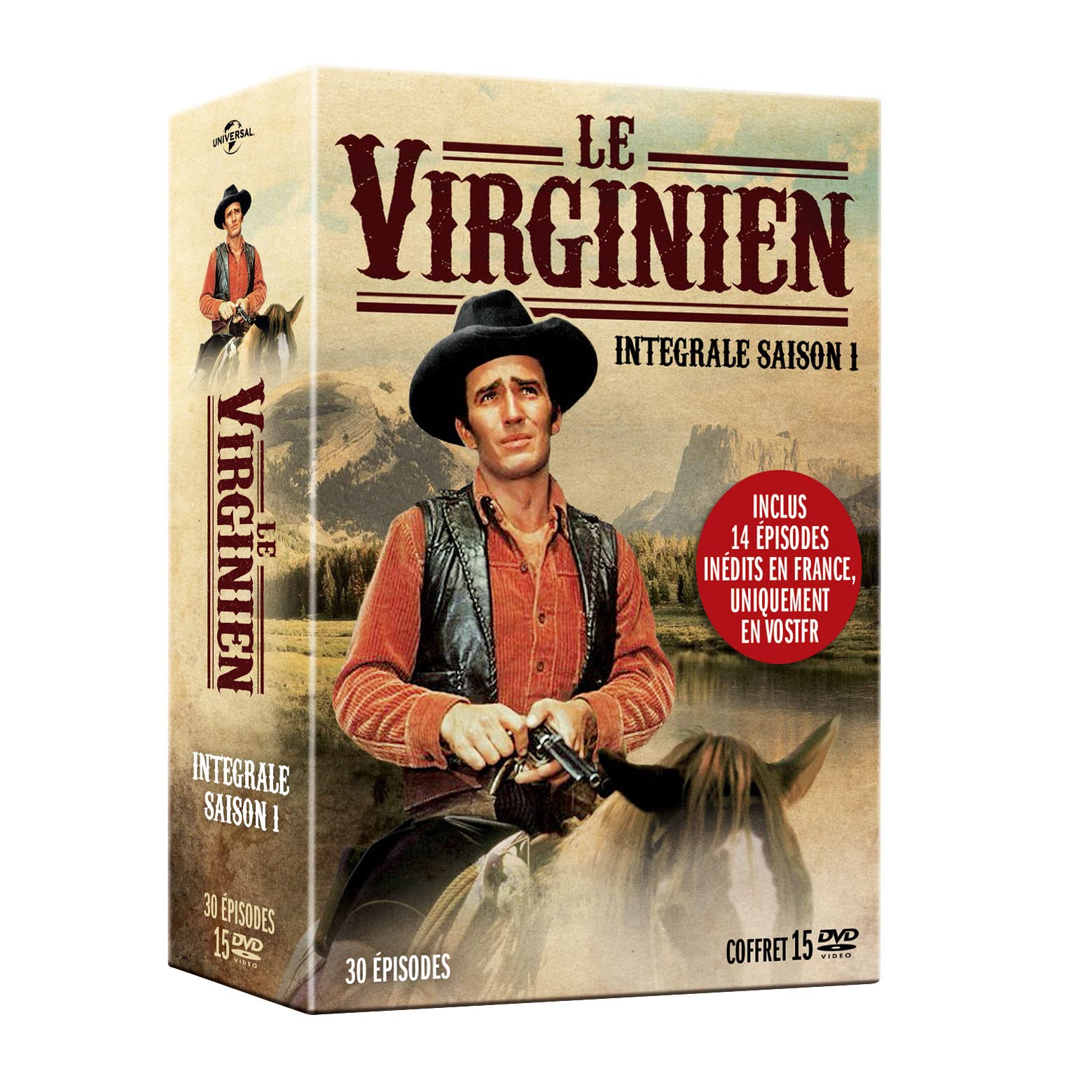 [Elephant Films] - Le Virginien - Intégrale saison 1 - Coffret 15 DVD