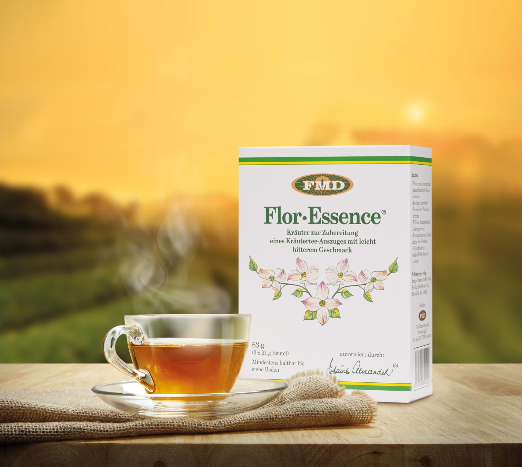 Flor Essence Kräutermischung - Staffelpreis 3 Packungen, Traditioneller Kräutertee aus Kanada, 8 Kräuter Essence mit Brunnenkresse, Klettenwurzel & Ulmenrinde, Tee Kur zur Förderung des Wohlbefindens