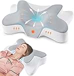 DONAMA Cervical Neck Pillow for Pain Relief,Odorless Contour Memory Foam Pillows with Cooling Pillowcase Cozy Sleeping, Orthopedic Ergonomic Bed Pillows for Side Back Stomach Sleepers