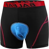 Vista 21 de baleaf Pantalones cortos de ciclismo acolchados 3D para hombre, ropa interior de ciclismo MTB Liner