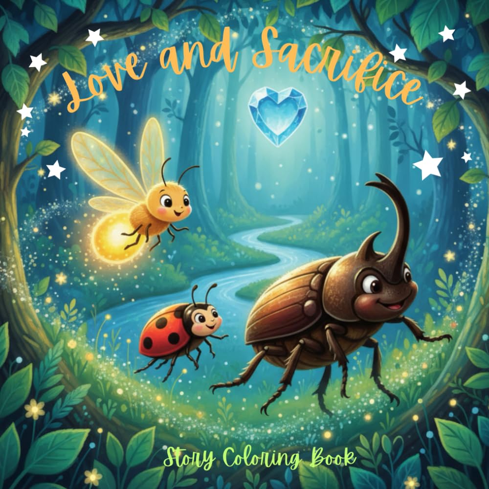 Love and Sacrifice (Storytime Colouring book)