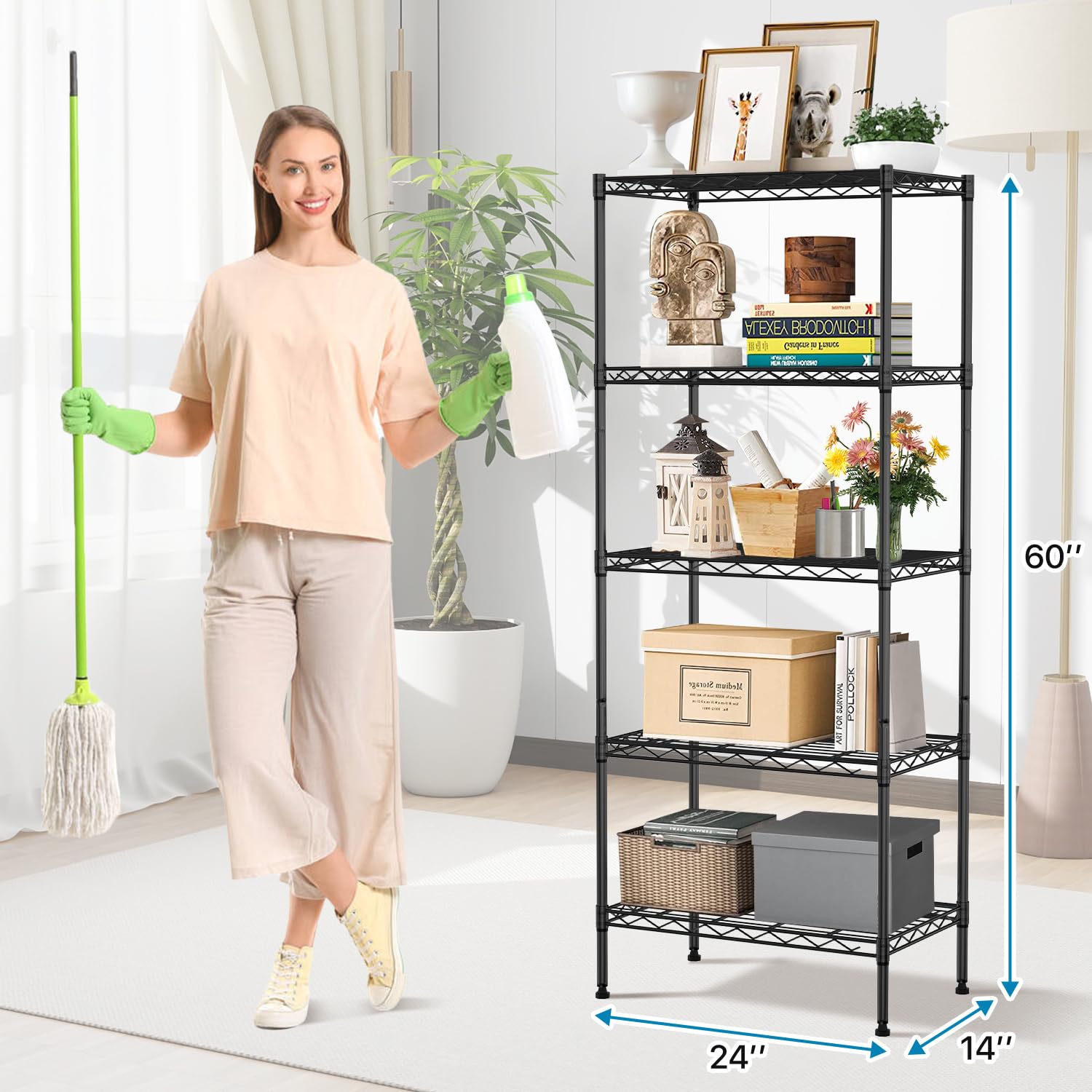 ShelF Tech System スチールラック 5段 H195W121D46 ShelF Tech System スチールラック 5段 H195W121D46 - メルカリ