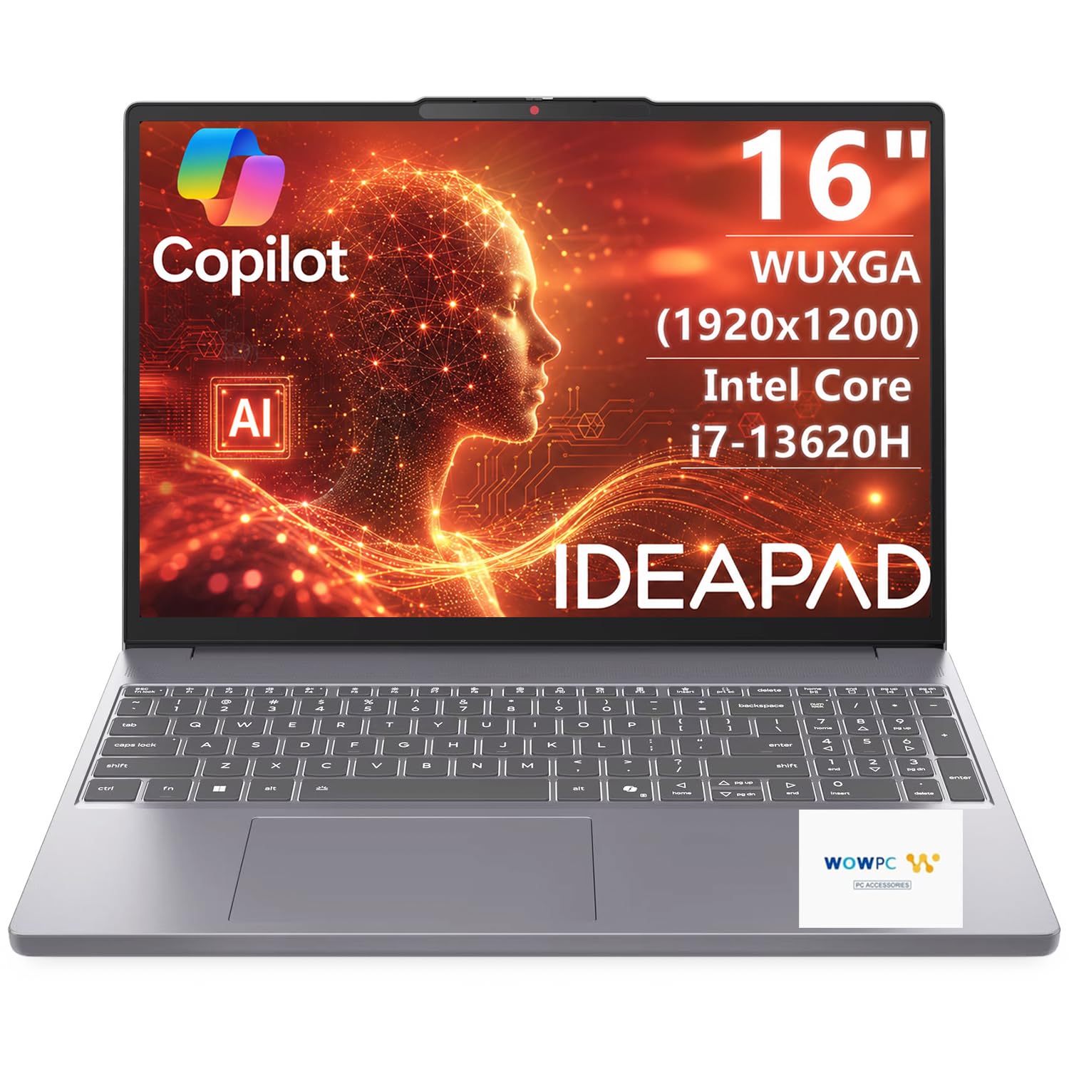 Lenovo IdeaPad Slim 3i • 15.3" WUXGA FHD+ Laptop • Intel Core i7-13620H • 16GB DDR5RAM • 1TB PCle SSD • Windows 11