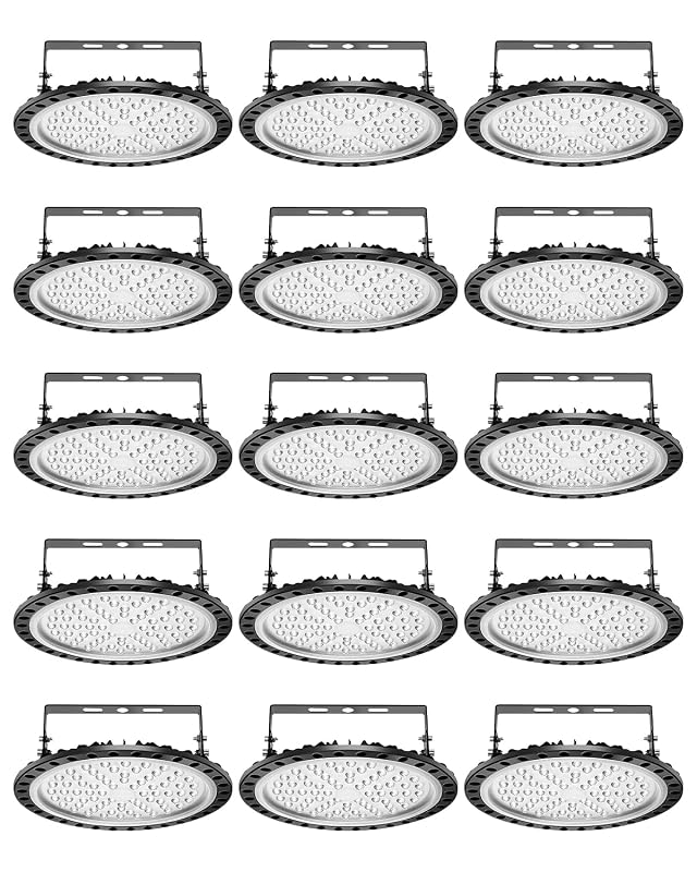 Viugreum High Bay LED Shop Lights 300W UFO LED High Bay Light 30 000LM 120V LED High Bay