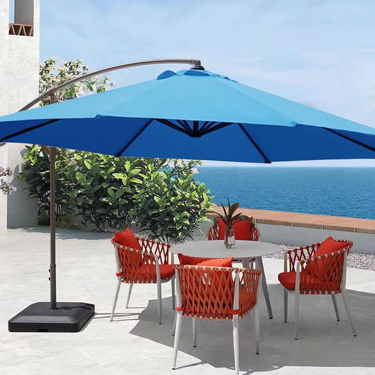 2,0 m/2,7 m/3,0 m 6 ribben/8 ribben Patio Parasol