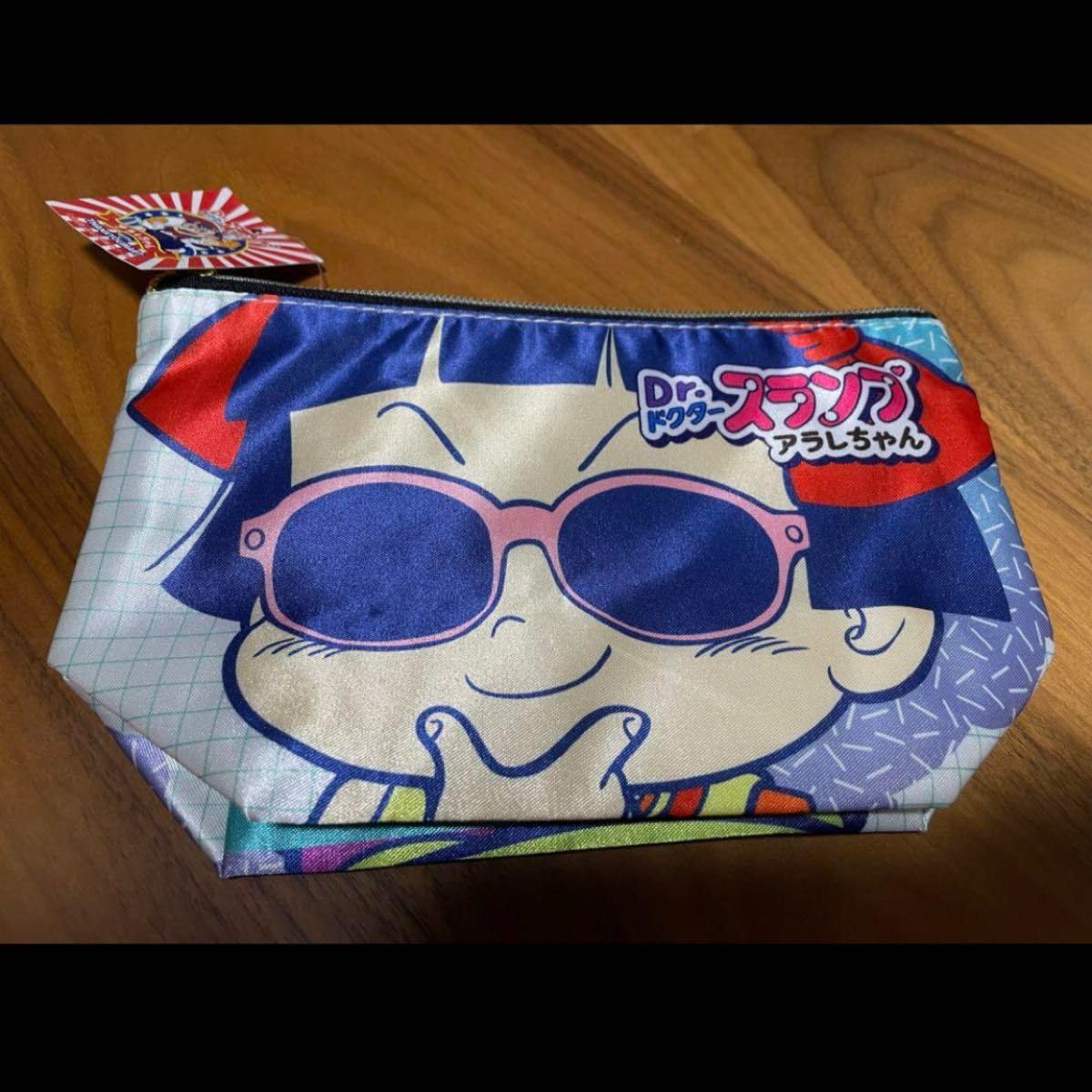 Amazon.co.jp: Drスランプ アラレちゃん 皿田きのこ ポーチ ニコちゃん