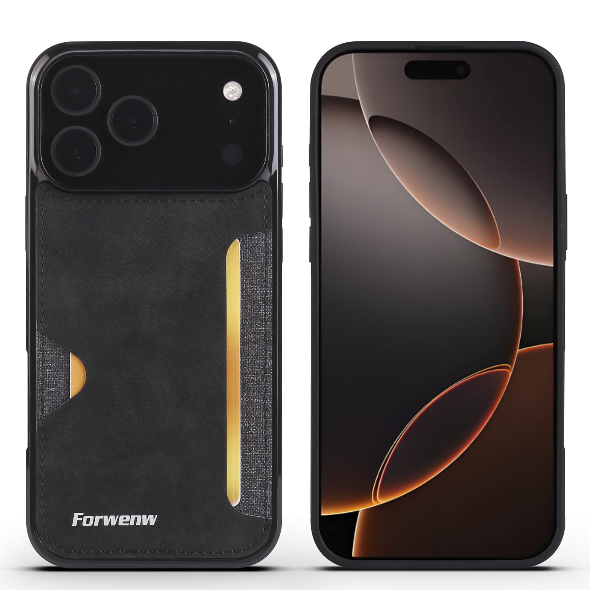 Coque de protection pour iPhone 17 Pro Max haut de gamme noire - 8