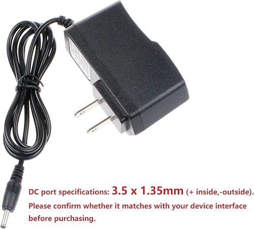 Miniatura 2 de NOYITO Convertidor de adaptador de CA a CC 4.5V 1A 1000mA AC120V 100-240V a 4.5V Fuente de alimentación Interfaz CC 0.138 x0.053 in Longitud del