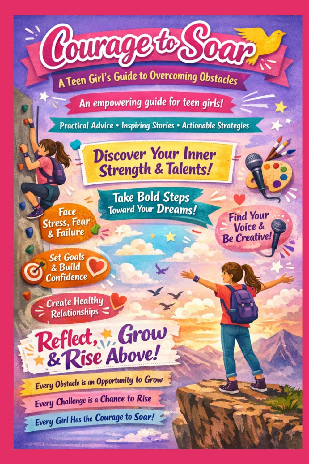 Courage to Soar: A Teen Girl's Guide to Overcoming Obstacles