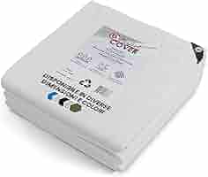 Telo Copertura Impermeabile Trasparente 8x10 M - Con Occhielli, UV Resistente Per Esterno - Foto 8