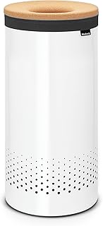 Brabantia Panier à linge avec couvercle en liège 35 l