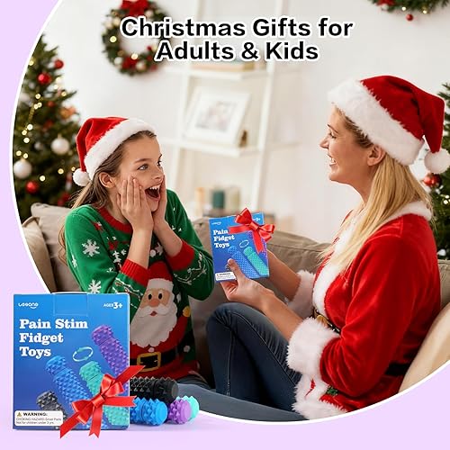 Miniatura 17 de Juguetes sensoriales para adultos para aliviar el dolor: juguete giratorio con pinchos para aliviar el dolor, alivio del estrés para TDAH, autismo