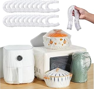 20 PCS Kitchen Small Appliance Dust Covers,Disposable Thickened Plastic Dust Cover for Air Fryer,Blender, Oven, Coffee Maker,Pressure Cooker, Instant Pot (Small)