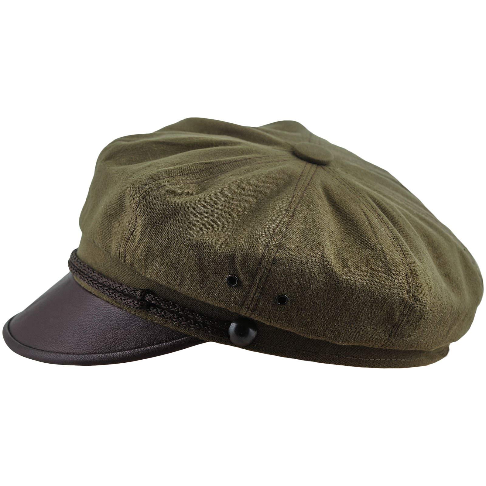 Softened Cotton Biker Cap 