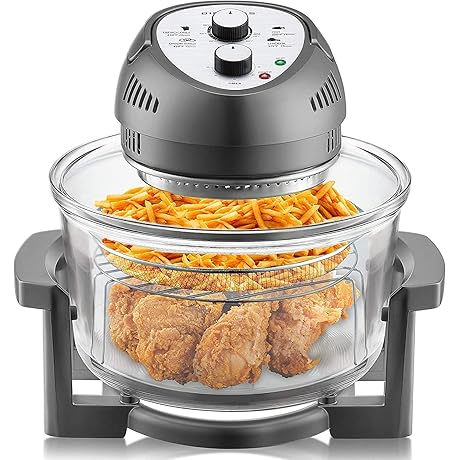 Big Boss 10.6 Quart Glass Air Fryer Oven