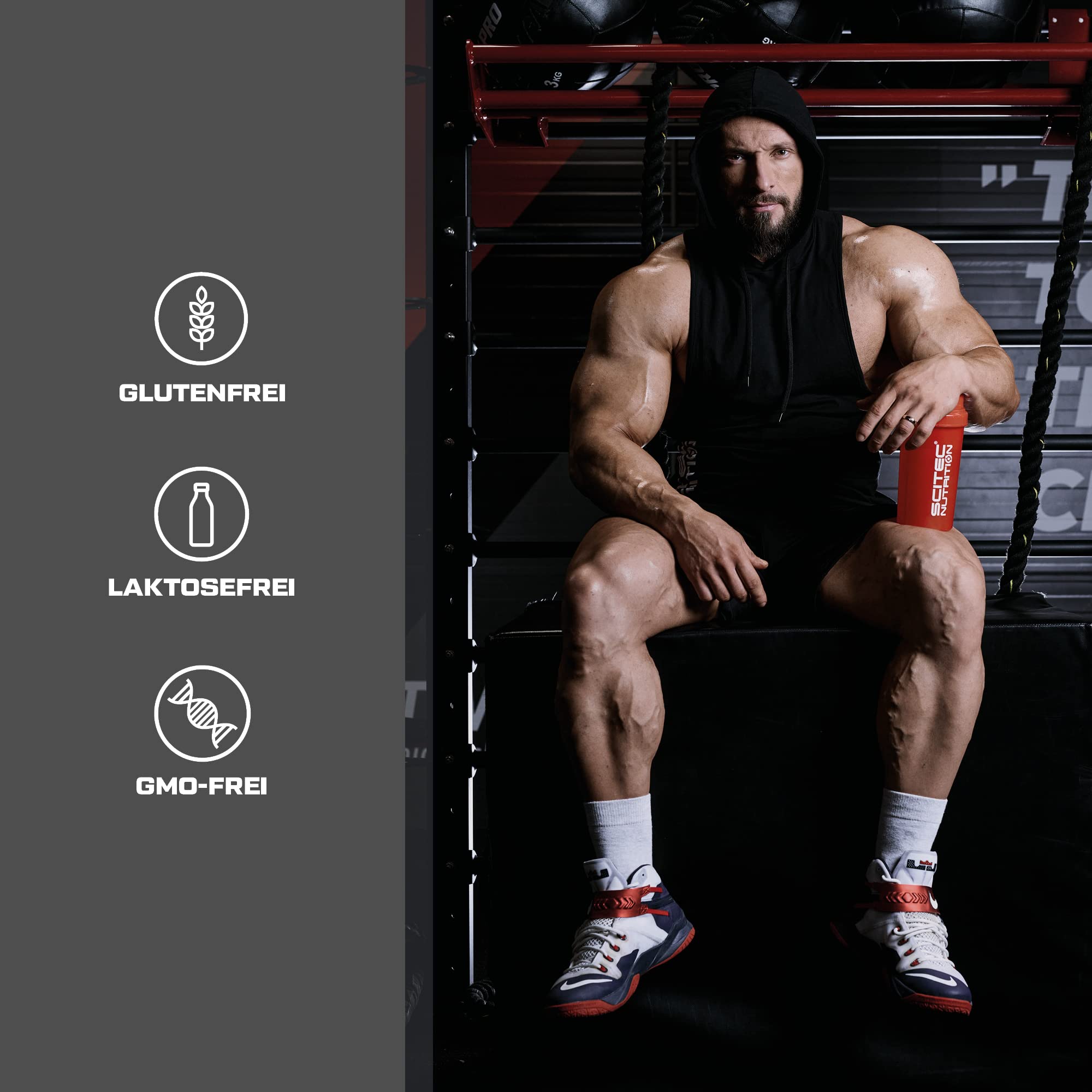 Scitec Nutrition Macatron, Hardcore testosteron, östrogen optimierer maca, testofen®, daa testosteron komplex, 108 Kapseln