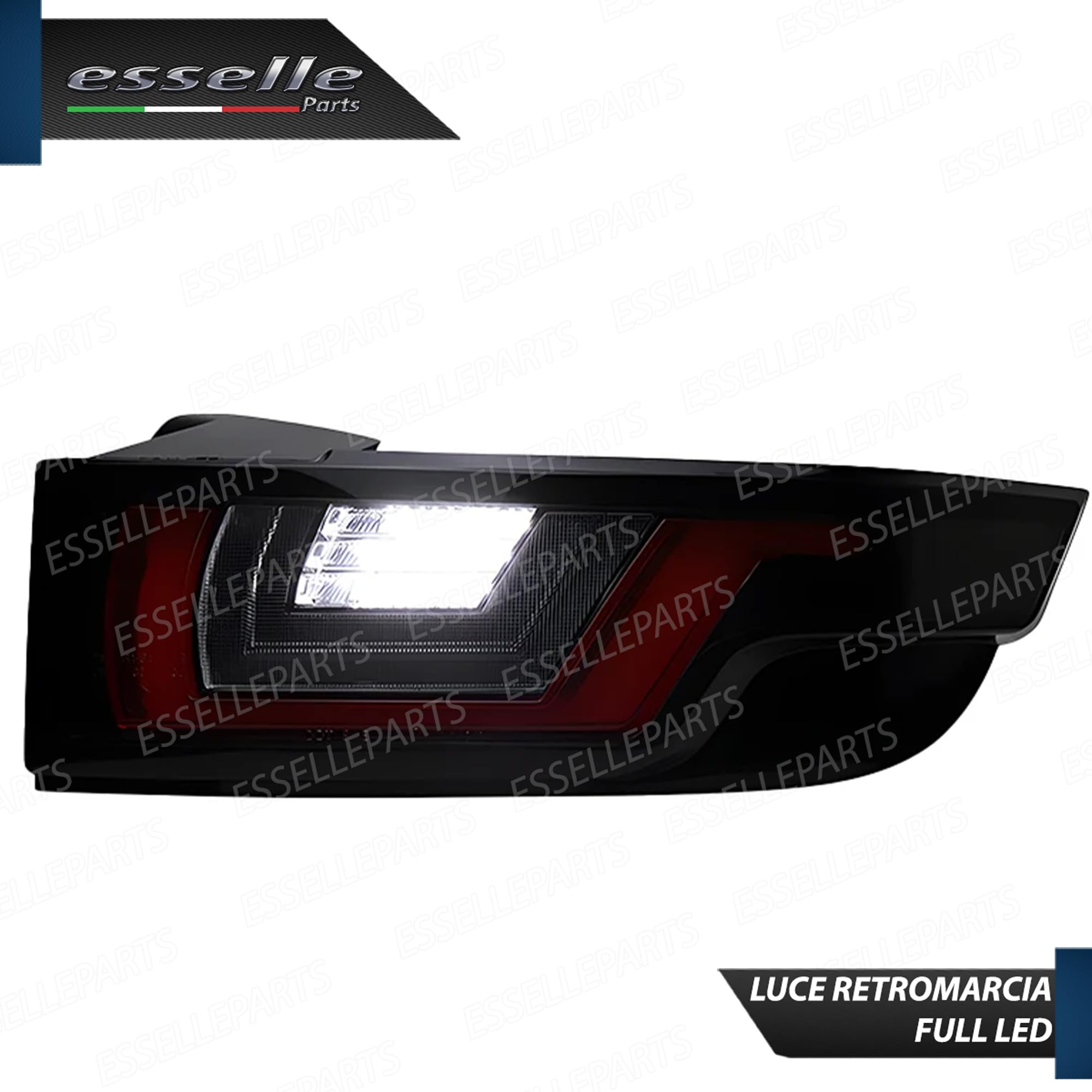 Fari Fanali Posteriori FULL LED Nero Fumè per Range Rover Evoque 2011-2019 | Frecce Dinamiche Sequentiali | Plug & Play | CANBUS | Omologati E4 1 set