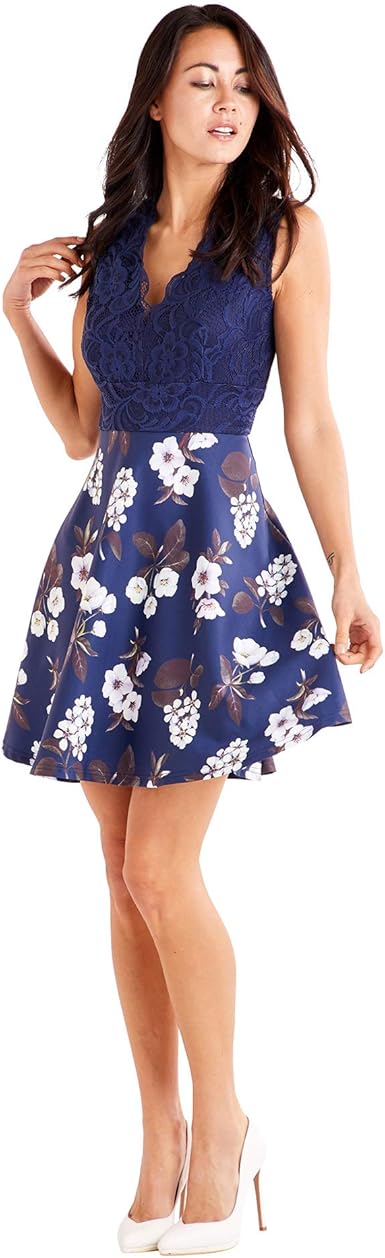 amazon navy dress