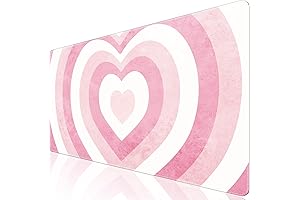 ILeadon XXL Extended Pink Gaming Mouse Pad