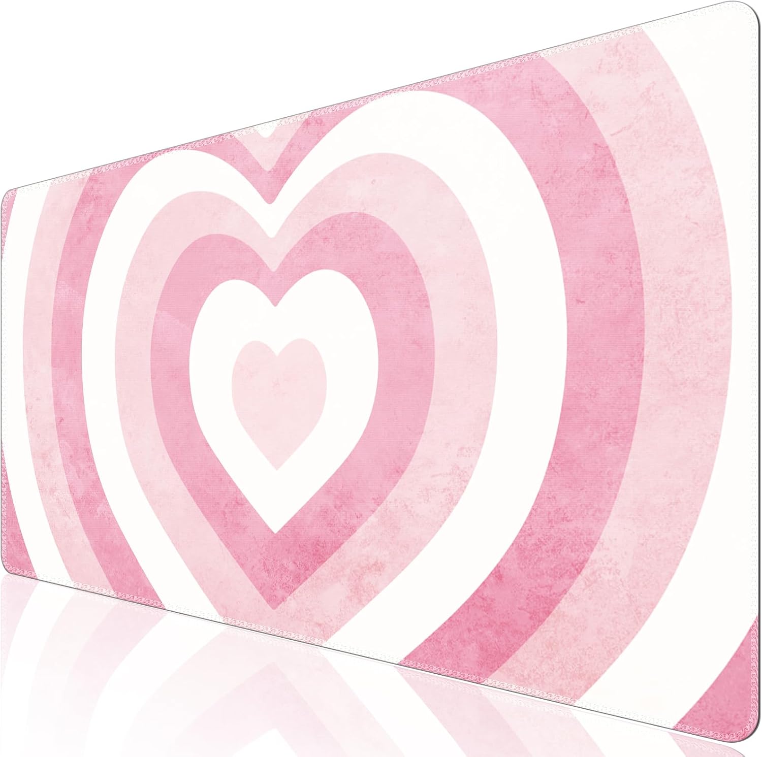 iLeadon Pink Desk Mat, Big Mouse Pad, XXL Extended Gaming Mouse Pad