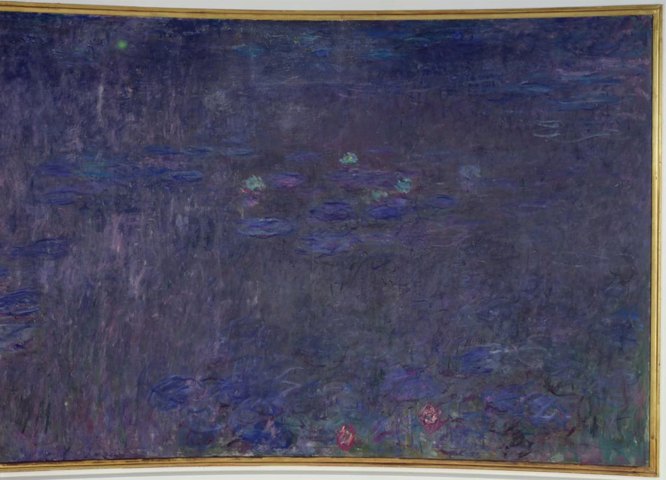 ARTXLXXBN Famous Painting Art Wall Decor Abstract Art Picture Waterlilies Reflections of Trees Detail From the Right Hand Side by Claude Monet Animal Pictures for Home Decor 60x90cm