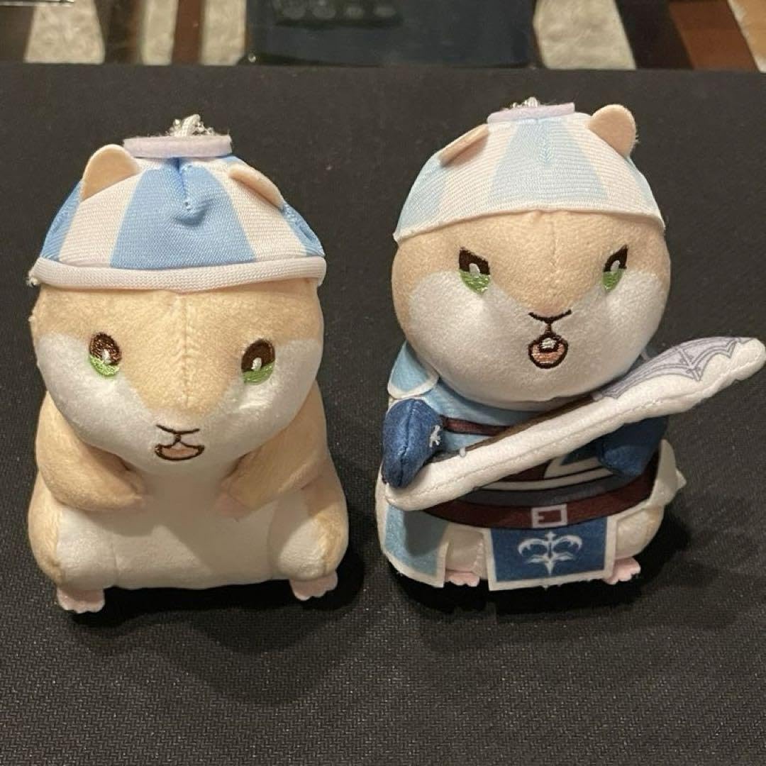 Amazon.co.jp: 白銀ノエル 団員さんぬいぐるみキーホルダー 2種セット