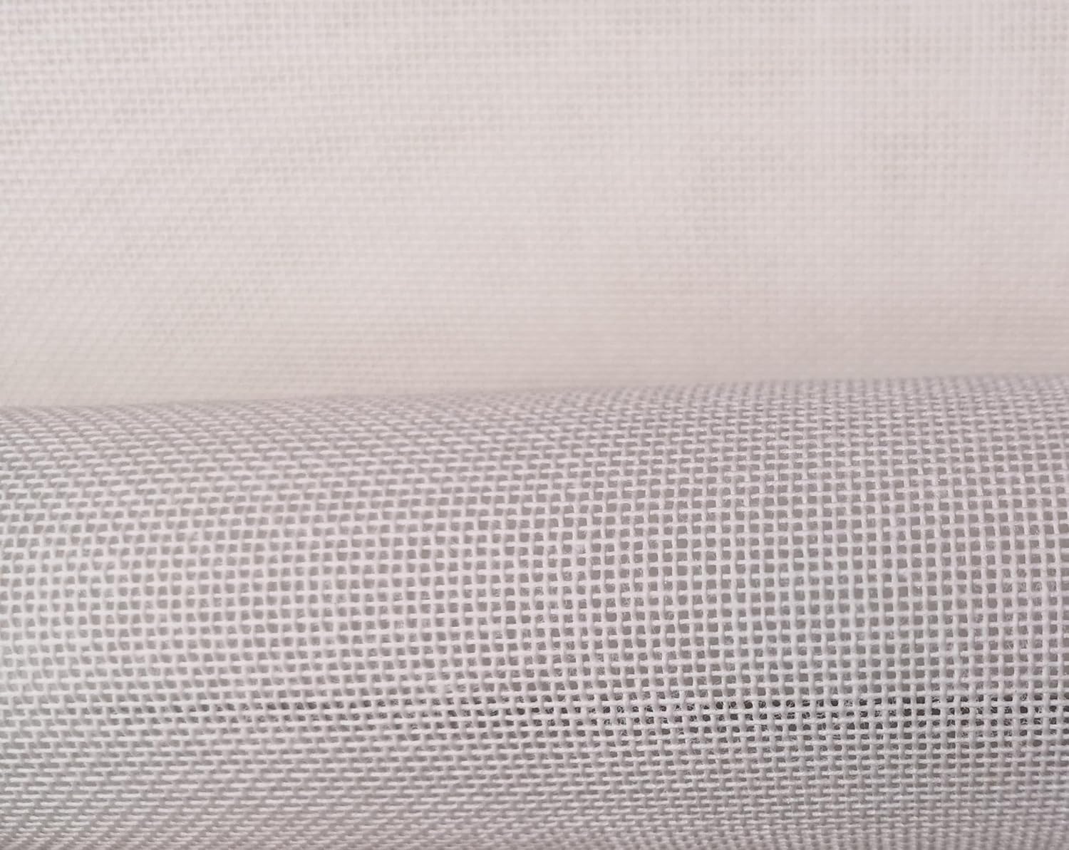 18 Mesh Blank Mono Canvas Cotton Needlepoint Embroidery Canvas 19x14 Inches