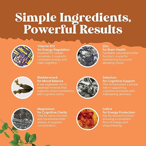 Miniatura 6 de Bundle of Herbal Thyroid Support Complex and High Absorption Magnesium Complex - Mood Enhancer Energy Supplement for Thyroid Health - with Magnesium