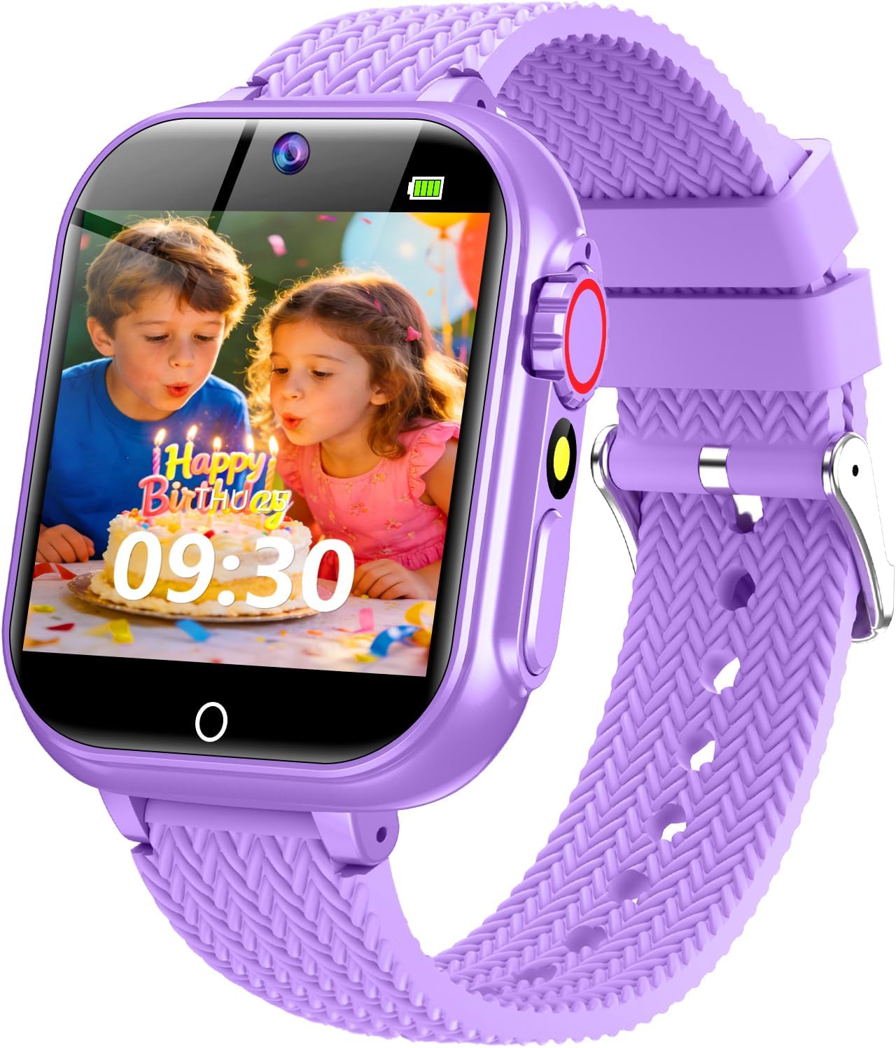 wepfum Toys for Girls Age 5-12,Kids Smart Watch 32 Games HD Touch Screen Watches with Video Camera Music Player Pedometer Flashlight 12/24 hr Educational Toys Birthday Gift for Girls