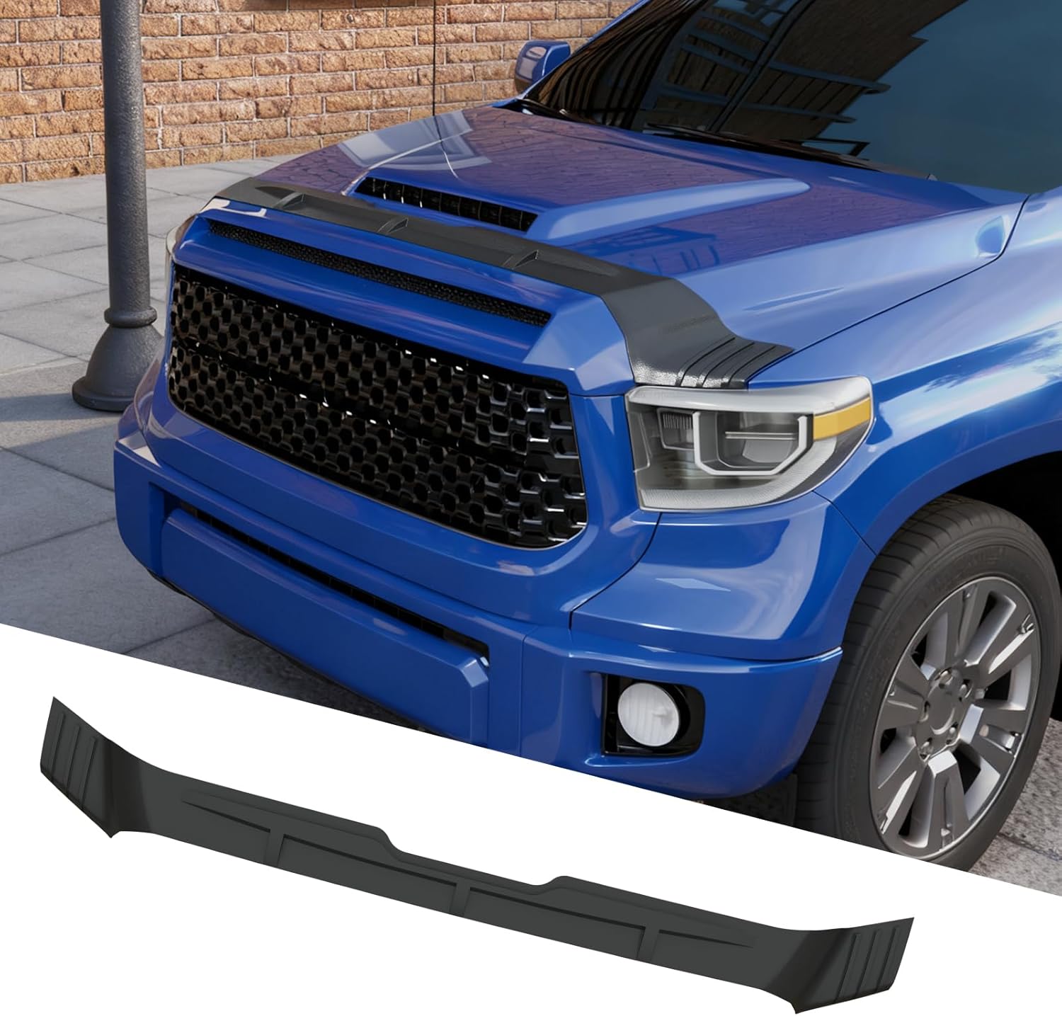 TPE Hood Protector Compatible with 2019-2025 Toyota Rav4 (Not for 2026) Hood Shield Hood Deflector Hood Guard for 2024 RAV4 Accessories