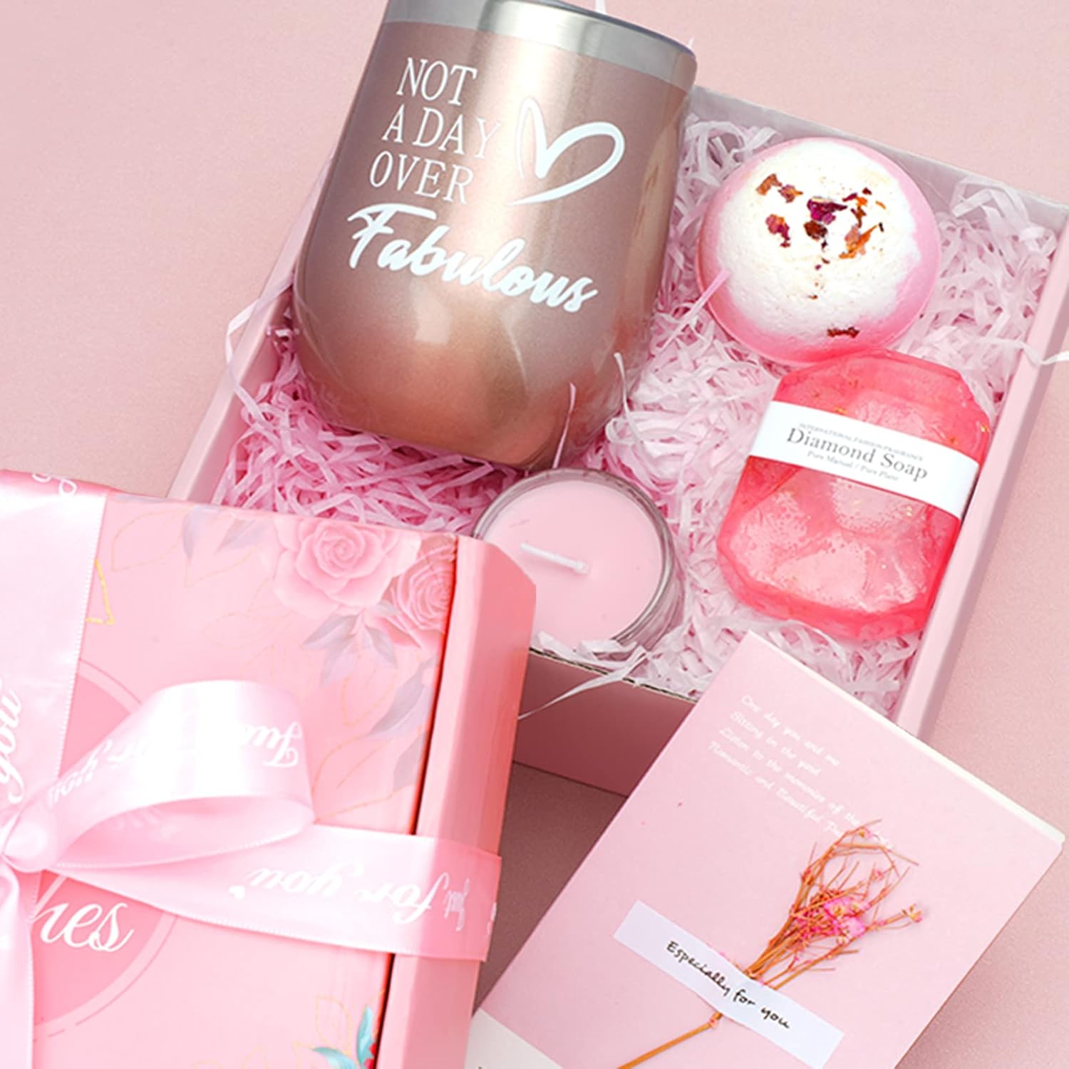 MUJUZE Weinbecher Geschenkeset für Frauen - Perfektes Geschenk für besondere Anlässe Photo 3