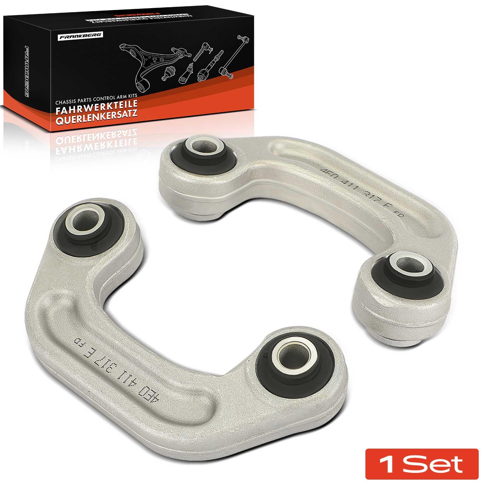 Frankberg 2x Braccio trasversale Braccio assiale Anteriore sinistro destro Compatibile con A6 Avant 4F5 A6 4F2 A8 4E2 4E8 A6 Allroad 4FH Replace# 4E0411317E