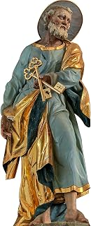H48827 Saint Peter Keys Main Altar Parish Church Germany Statue Cardboard Cutout Standee Standup