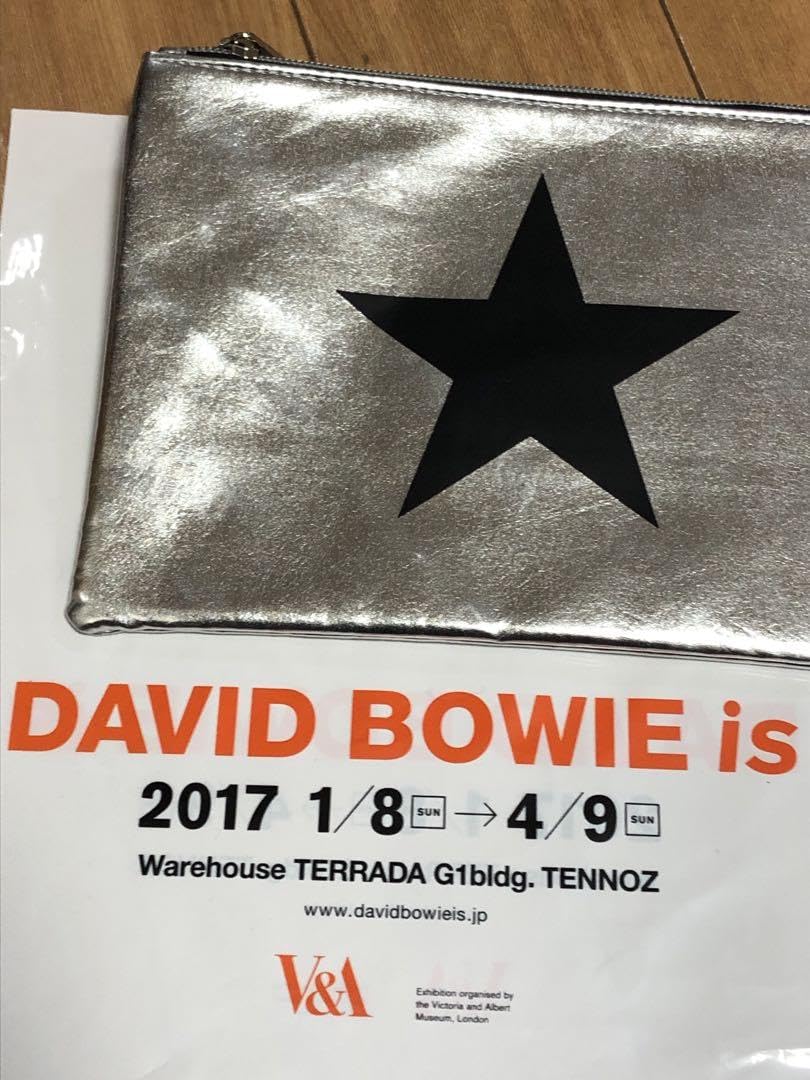 Amazon.co.jp: 3点 デビットボウイ展 レコード ポーチ バッグDavid 