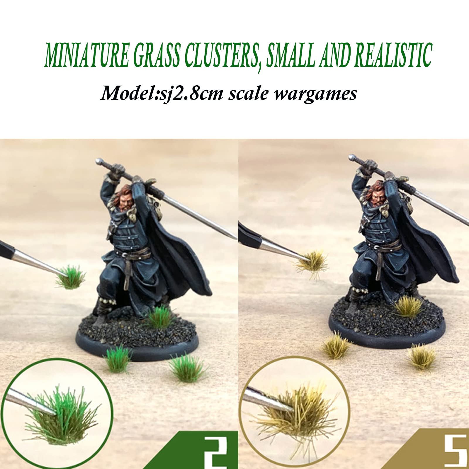Herbe Statique Jaune 208 Touffes – 6 Mm – Modélisme, Dioramas, Bases Miniatures – Aspect Naturel